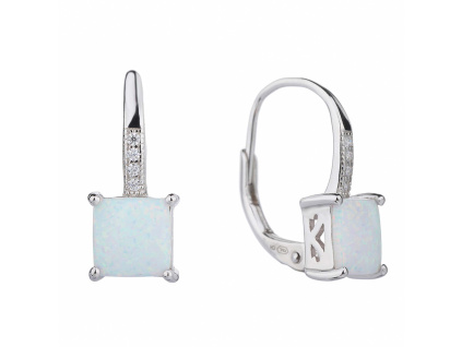 1473 1473 1473 06614 stribrne nausnice klasicky patent bily opal sperky bealio