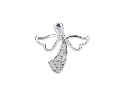 1689 1689 1689 stribrny privesek letici andel