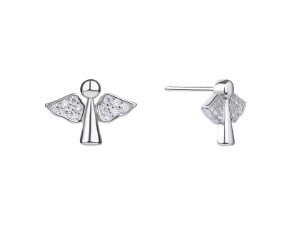 1734 1734 1734 11029 stribrne nausnice pecky puzeta andel sperky bealio