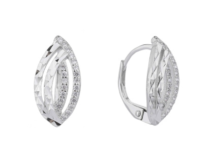 1758 1758 09142 stribrne nausnice klasicky patent sperky bealio