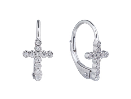 1983 1983 stribrne nausnice kriz