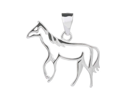 2103 2103 stribrny privesek kun