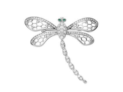 2361 1 07317 stribrna broz vazka ciry kamen bily zirkon sperky bealio