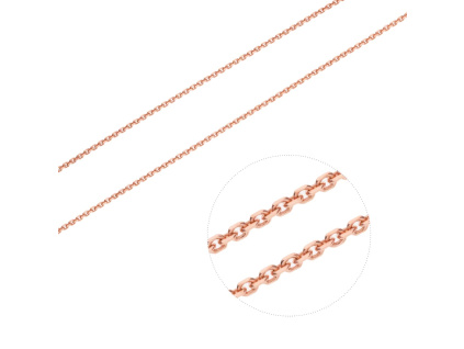 2478 stribrny retizek anker 1 5 mm rose delka retizku 50 cm