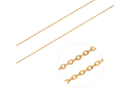 2490 stribrny retizek brilantina 1 5 mm yellow delka retizku 50 cm