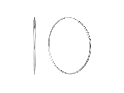 2511 2511 05756 stribrne nausnice kruhy krouzek minimalisticke sperky bealio