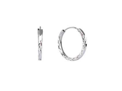 2523 2523 04648 stribrne nausnice krouzek kruhy minimalisticke sperky bealio