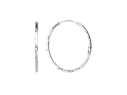 2529 2529 2529 04652 stribrne nausnice kruhy krouzek minimalisticke sperky bealio