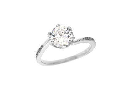 267 3 stribrny prsten soliter velikost prstenu 62