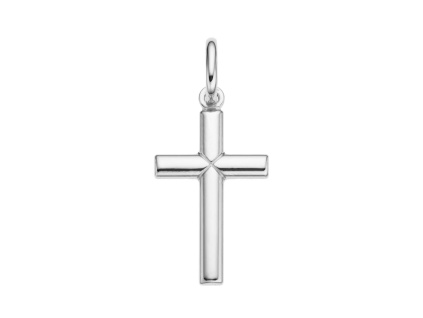 2907 2907 stribrny privesek kriz 23 mm