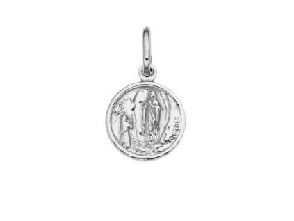 2925 2925 stribrny privesek panny marie lurdske