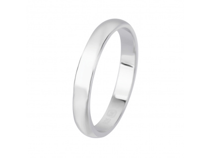 Stříbrný snubní prsten JEMNÝ  Ag 925/1000