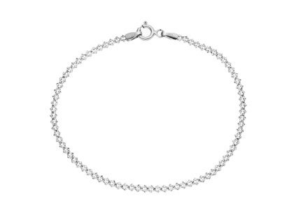 Stříbrný náramek GRAND pila 080 (Délka náramku 19 cm)