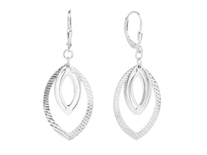 3658 3658 3658 stribrne nausnice slza