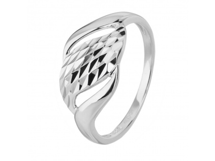 05277 Stříbrný prsten bez kamene šperky BEALIO