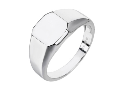 4029 12384 stribrny prsten pecetni pro muze bez kamene sperky bealio