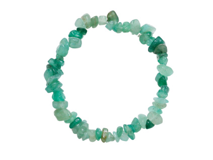 4128 mineralni naramek jadeit sekany delka naramku 17 21 cm