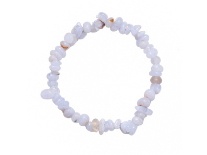 4131 mineralni naramek ametyst achat sekany delka naramku 17 21 cm