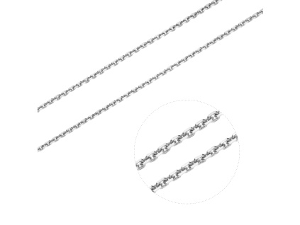 Stříbrný řetízek ANKER 2 mm (Délka řetízku 90 cm)