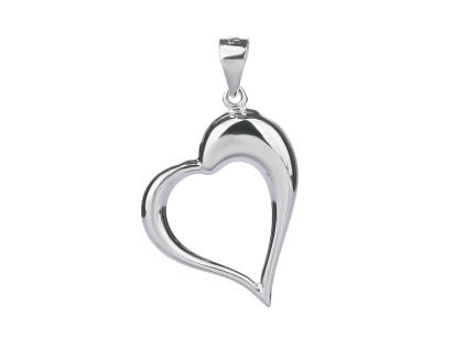 4425 4425 stribrny privesek nezne srdce