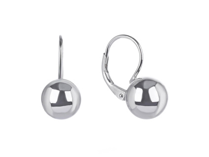 4560 4560 4560 11632 stribrne nausnice klasicky patent koule celostribrne bez kamene sperky bealio