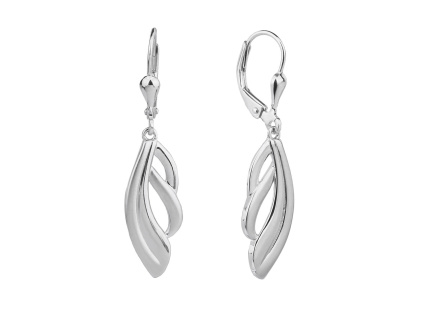 4617 4617 4617 09055 stribrne nausnice visaci dlouhe mat a lesk bez kamene sperky bealio