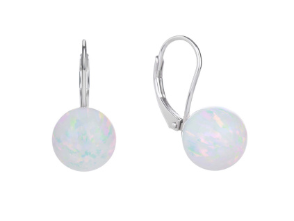 4668 1 4668 1 05045 stribrne nausnice klasicky patent bily opal sperky bealio