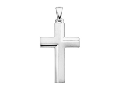 468 2 468 2 stribrny privesek kriz elegantni