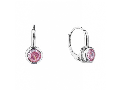 4844 4844 stribrne nausnice kulate rose 7 mm