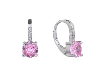 5037 5037 stribrne nausnice kulate rose