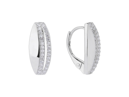 5052 5052 5052 stribrne nausnice ornament