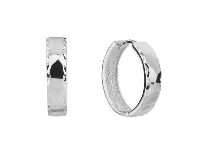 5055 5055 06976 stribrne nausnice fancouzske zapinani kruhy bez kamene sperky bealio