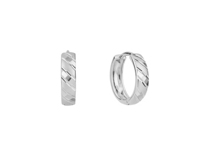 5067 5067 stribrne nausnice krouzky 14 mm