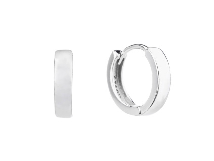 5076 5076 5076 stribrne nausnice krouzky 15 mm