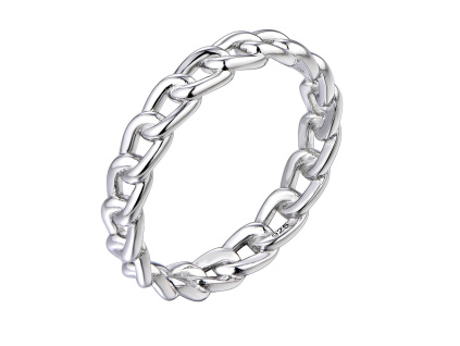 Stříbrný prsten OČKA (Velikost prstenu 63)