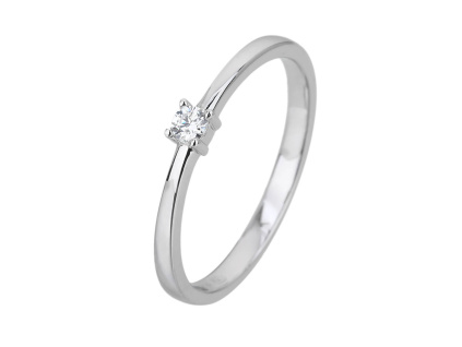5157 stribrny prsten soliter jemny velikost prstenu 60