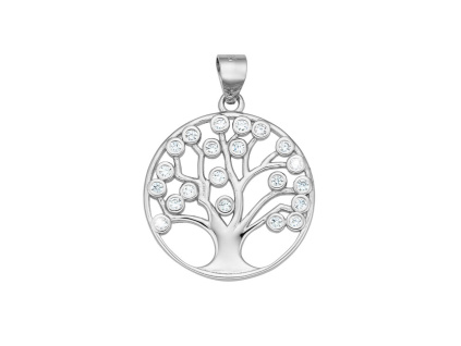 5565 5565 stribrny privesek strom zivota 20 mm