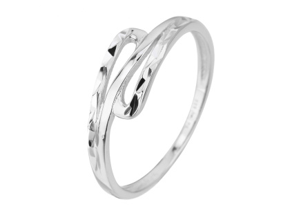 5661 stribrny prsten propojeny velikost prstenu 64