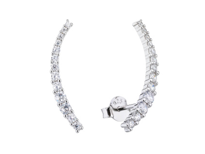 5745 5745 5745 stribrne nausnice zarivy obloucek