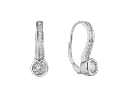 5802 5802 stribrne nausnice kulate bile