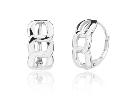 6384 6384 6384 13479 stribrne nausnice klasicky pevny patent retez bez kamene sperky bealio