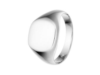 6456 10221 stribrny prsten pecetni pansky pro muze bez kamene sperky bealio