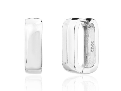 6789 13734 stribrne nausnice francouzske zapinani leskle bez kamene sperky bealio