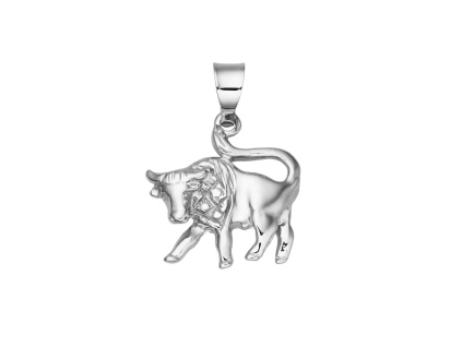 08522 Stribrny privesek znameni zverokruhu byk sperky BEALIO