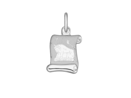 03586 Stribrny privesek znameni zverokruhu byk sperky BEALIO