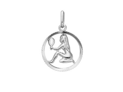 03578 Stribrny privesek znameni zverokruhu panna sperky BEALIO