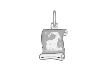 7047 03594 stribrny privesek znameni zverokruhu kozoroh sperky bealio