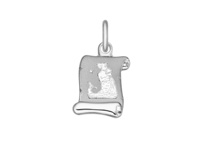 03595 Stribrny privesek znameni zverokruhu vodnar sperky BEALIO