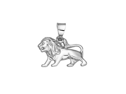 7092 08525 stribrny privesek znameni zverokruhu lev sperky bealio