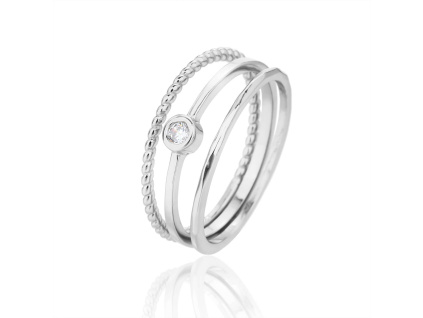 7283 14242 stribrne prsteny soliter minimalisticke kamen zirkon bily sperky bealio